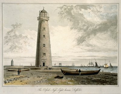The Orford Nefs Lighthouses, Suffolk, from Volume VI of 
